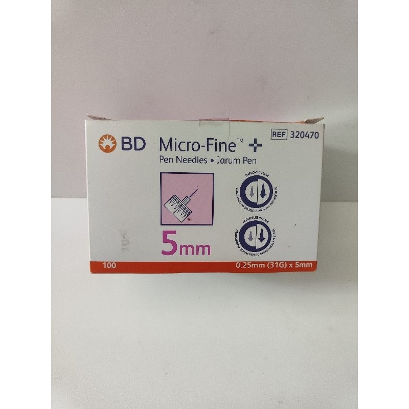 Jarum Insulin BD Hijau Ungu