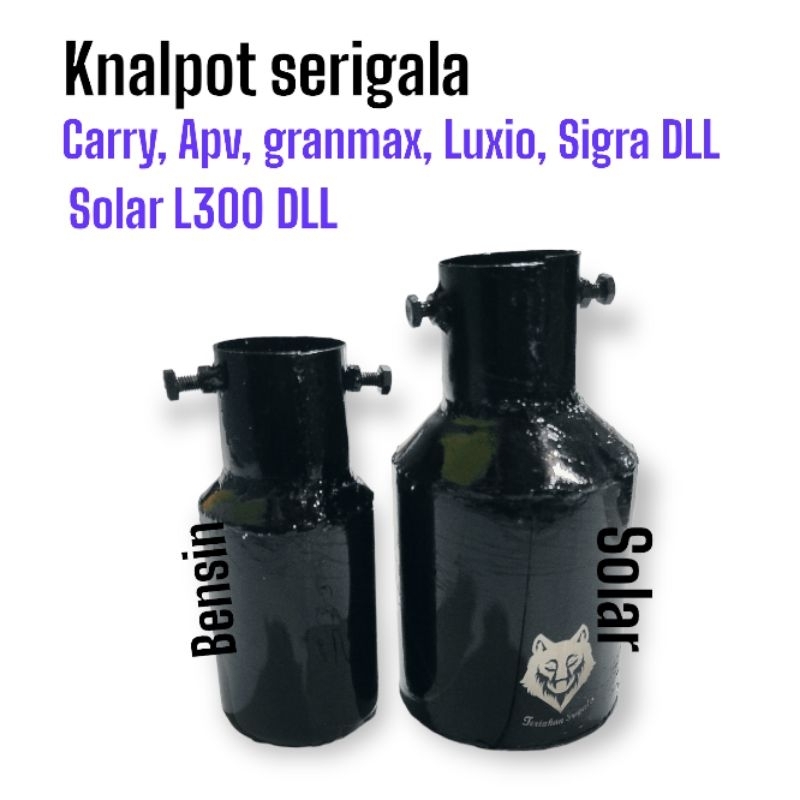 Knalpot Serigala Mobil Bensin dan Solar L300