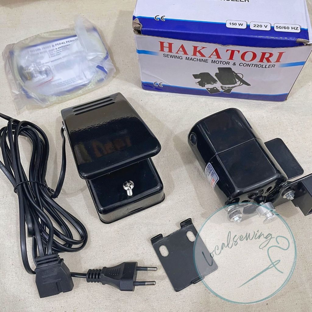 Dinamo Mesin Jahit Obras Hakatori 150w / Dinamo Hakatori Mesin Obras 150w