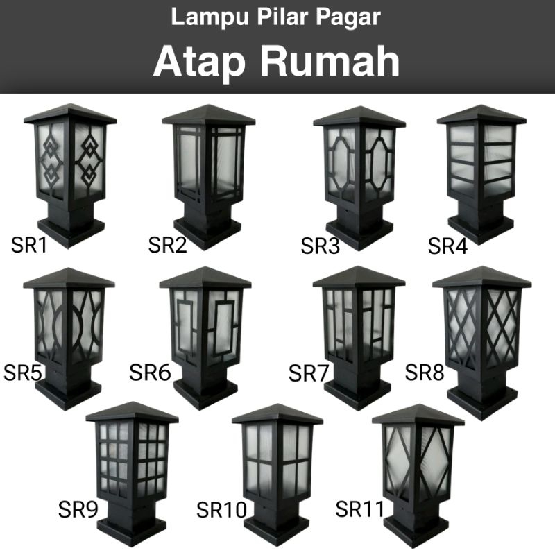 Lampu Hias Pagar