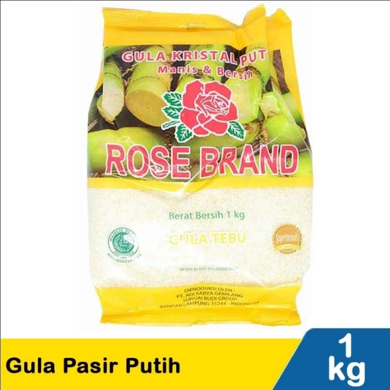

Gula Pasir Rose Brand Kuning 1kg