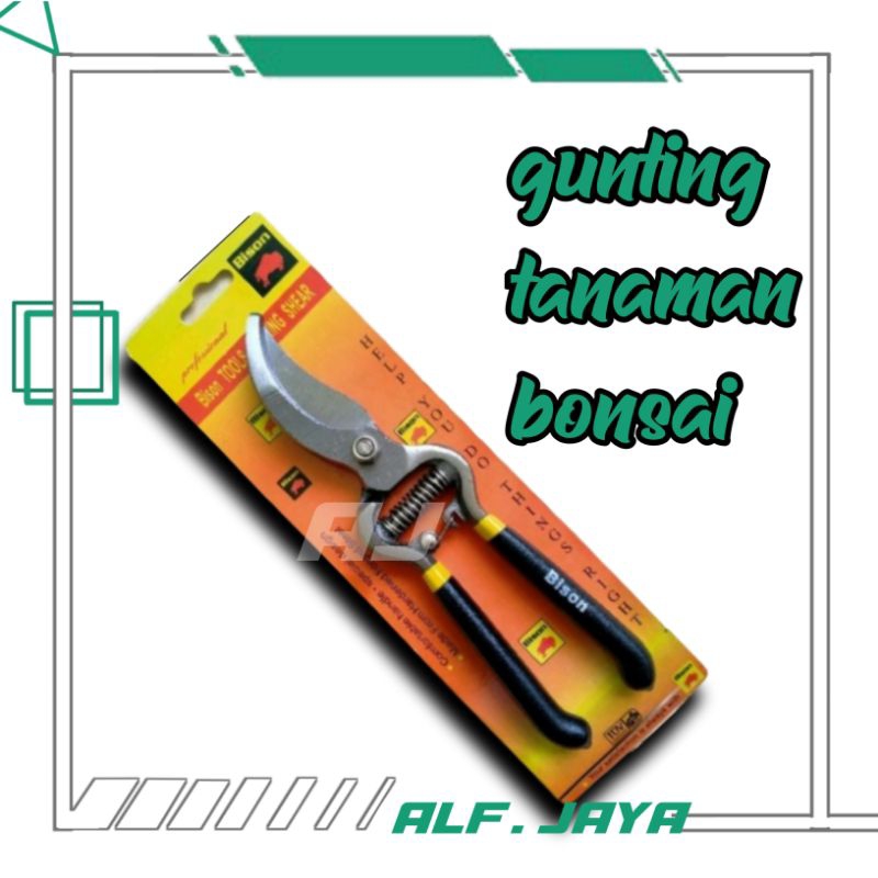 

gunting tanaman gunting bonsai gunting dahan cap bison