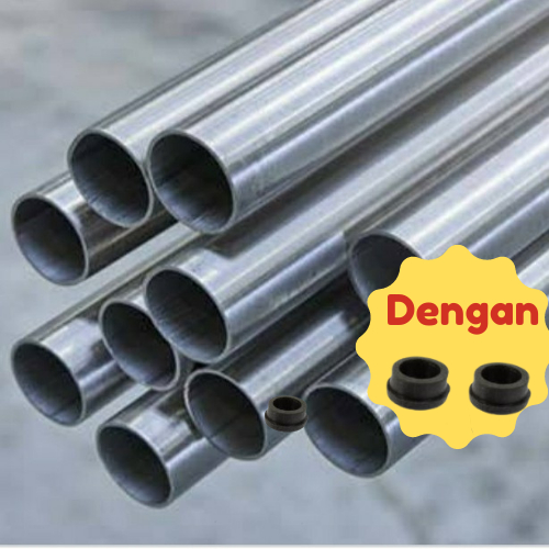 Pipa besi tiang gantungan hook Besi Pipa  3/4 inch Besi Pipa Ambalan 1 Meter