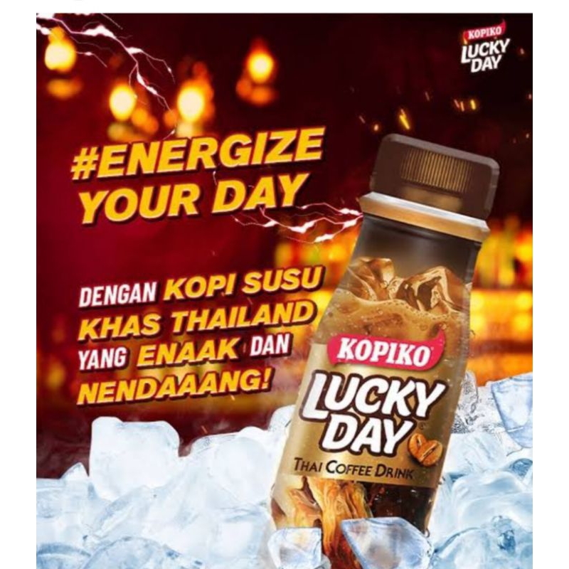 

Caffe Lucky Day//Kopi Thailand//1 Dus