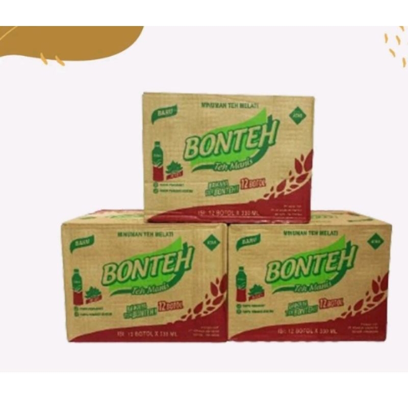 

Bonteh Teh Manis 1 Dus - Teh 1 Dus - Bonteh 1 Dus isi 12 Botol 330ml