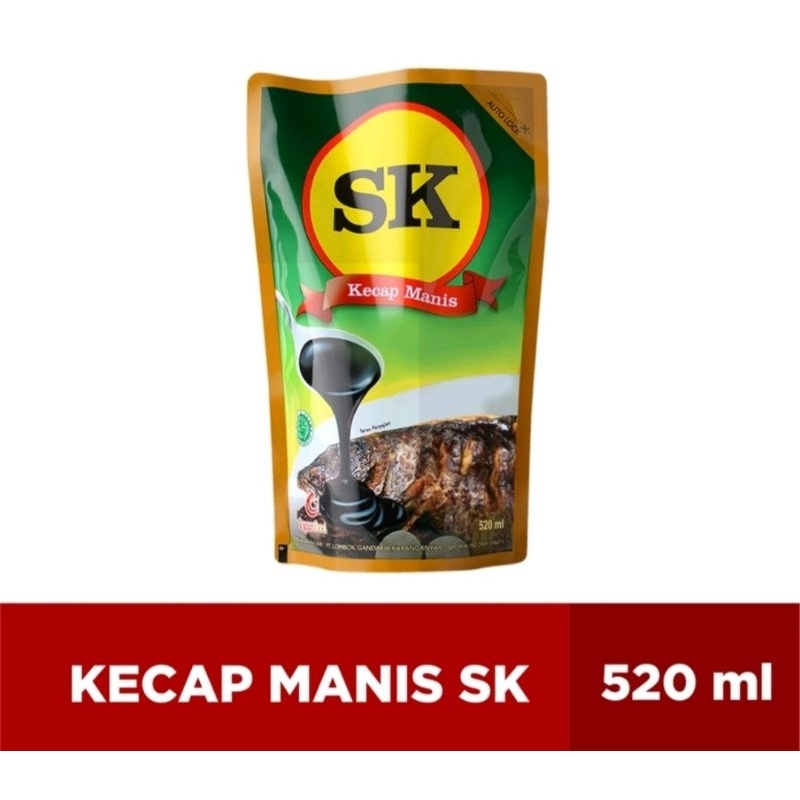 

Kecap Manis SK Pouch 520 Ml