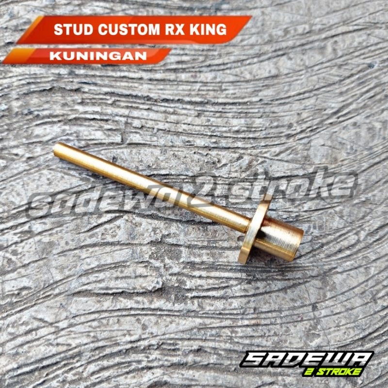 STUT KOPLING RX KING CUSTOM ANTI SELIP BAHAN KUNINGAN BRONZE
