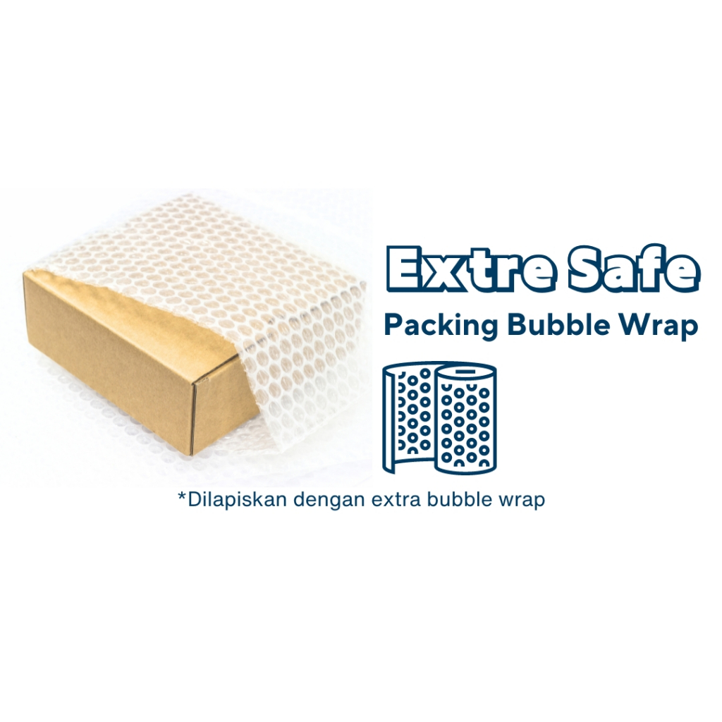 

OH! ADD-ON EXTRA SAFE PACKING | TAMBAHAN LAPISAN BUBBLE WRAP