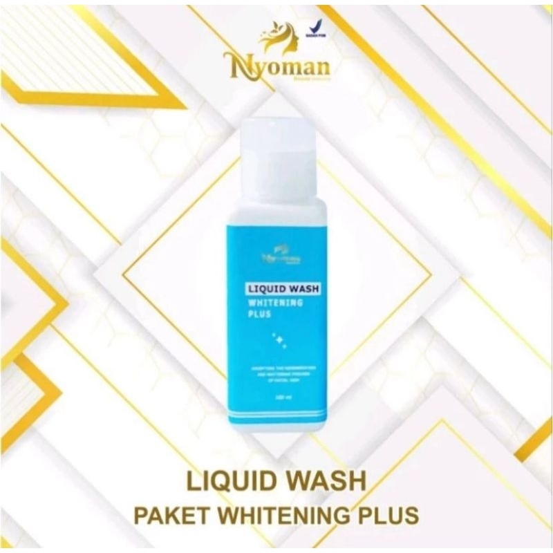 FACIAL WASH WHITENING PLUS/ Sabun super Nyoman Skincare
