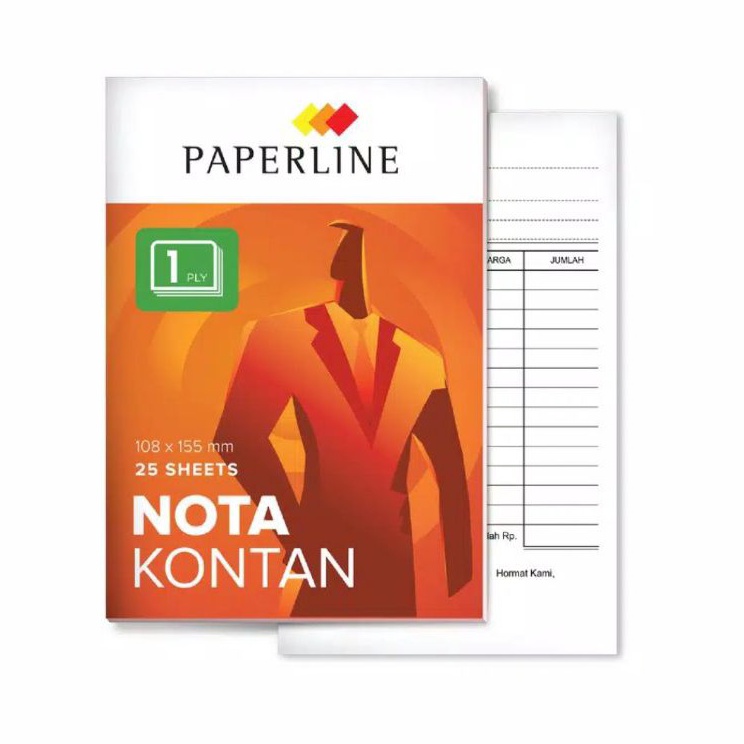 

Super Stok Nota Kontan Paperline Kecil 1 Ply Grosir