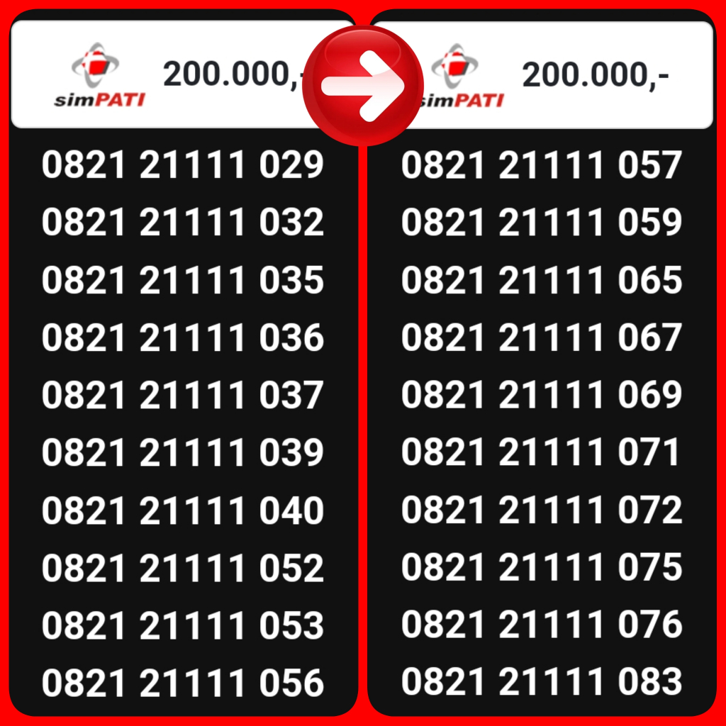 NOMOR CANTIK & REQUEST NOMOR klik cari Nomor Cantik Indonesia @37