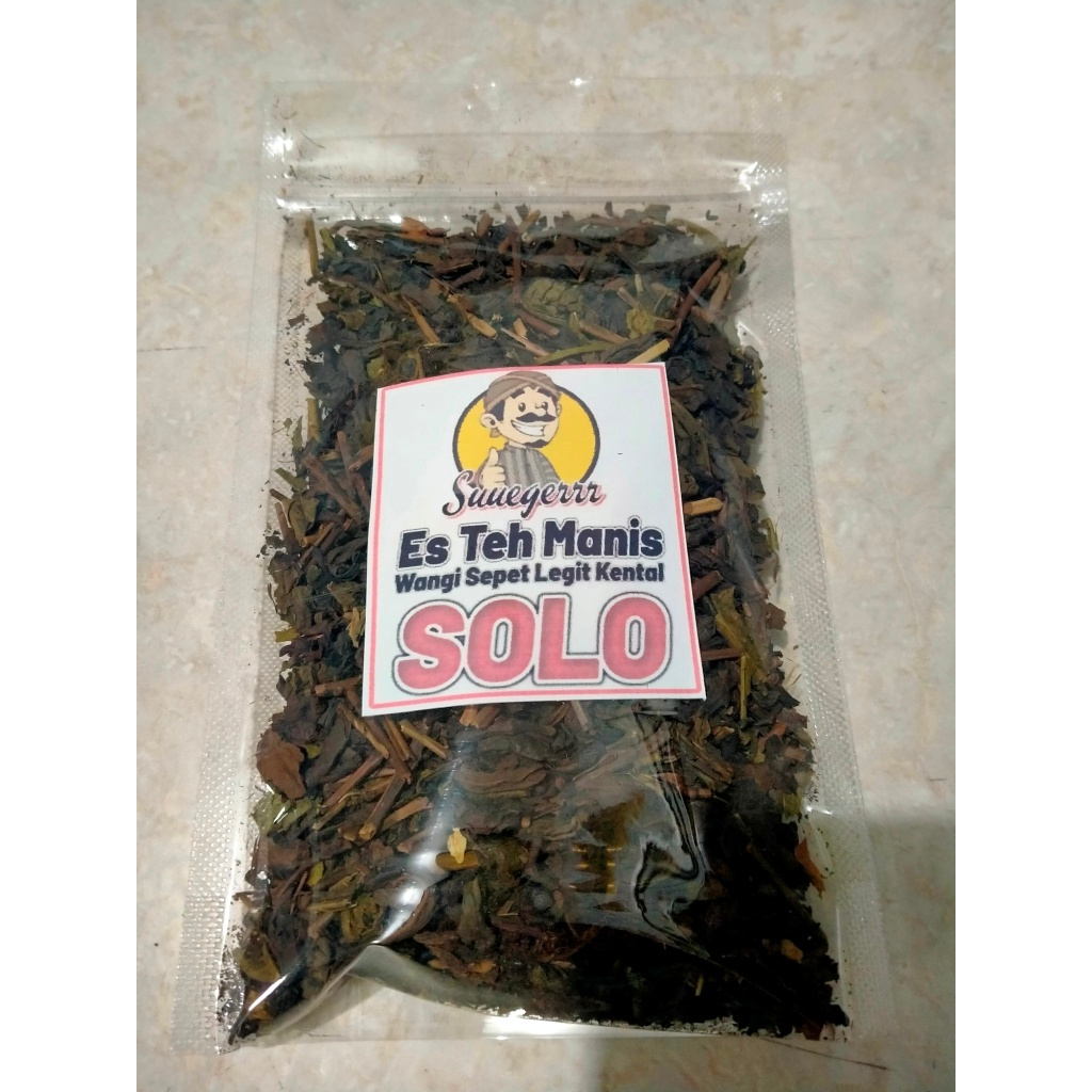 

Teh Tubruk Untuk Minuman Teh Solo