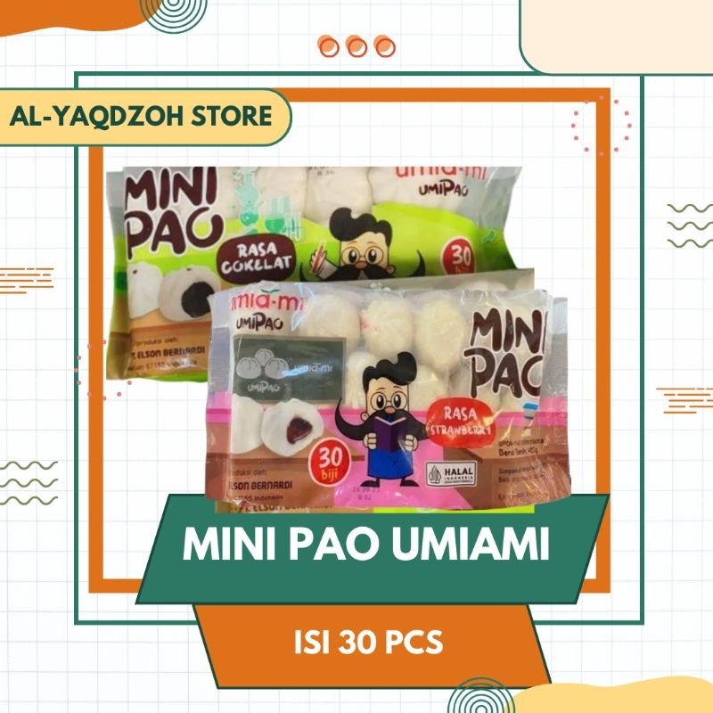 

Mini Pao | FROZEN FOOD | 2 Varian Rasa | Ukuran 480 Gram