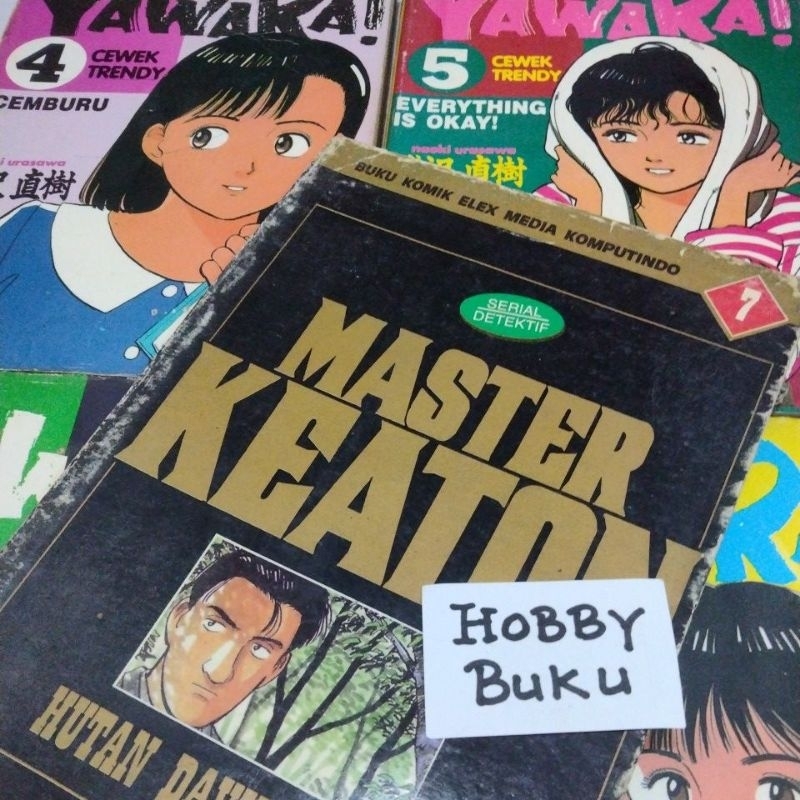 Komik Urasawa Naoki Master Keaton Jigoro Yawara Cabutan