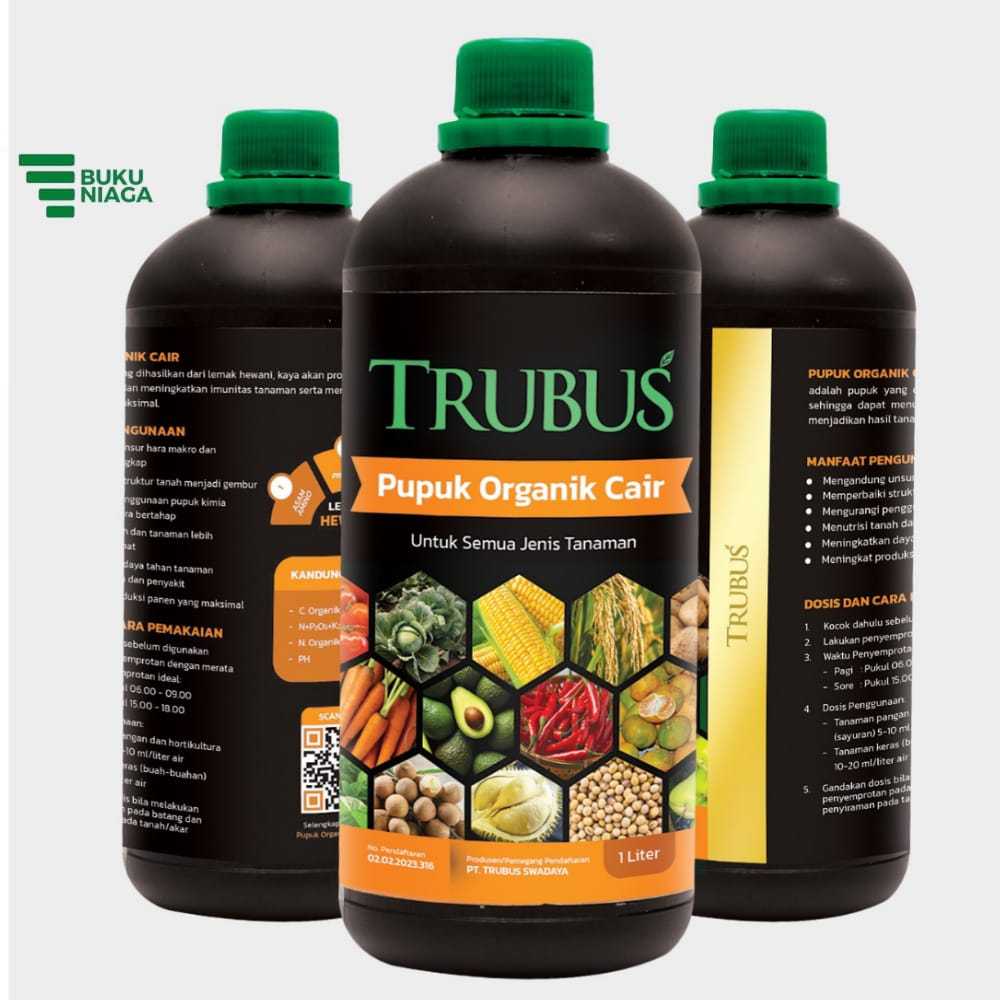 Pupuk Trubus POC Trubus Pupuk Organik Cair 1 Liter - 90IZTB3200009