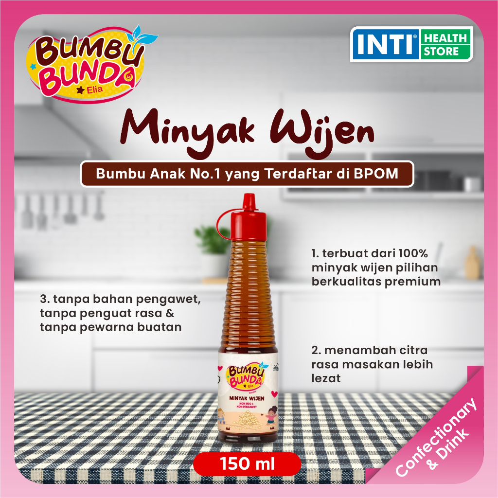 

Bumbu Bunda by Elia | Minyak Wijen Non MSG Non Pengawet