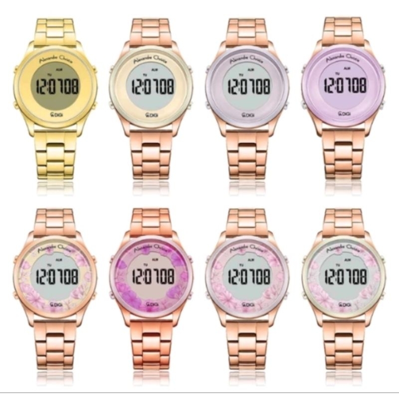 original Jam tangan wanita Alexandre Christie ac9363/ ac 9363 colourful series