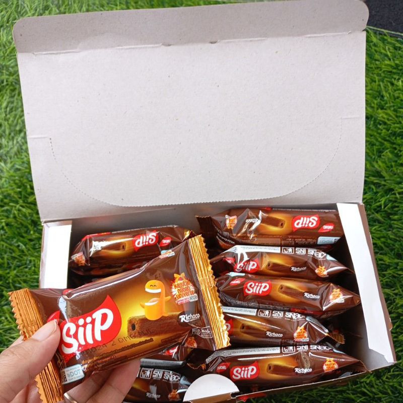 

siip rasa coklat dan jagung isi 20 pcs