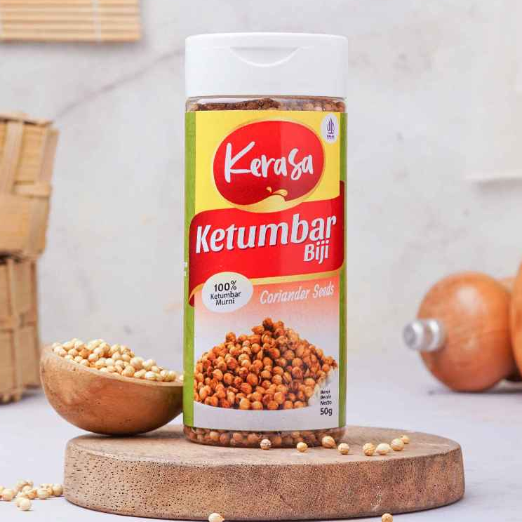 

Kerasa Ketumbar Biji Pure Coriander Seeds