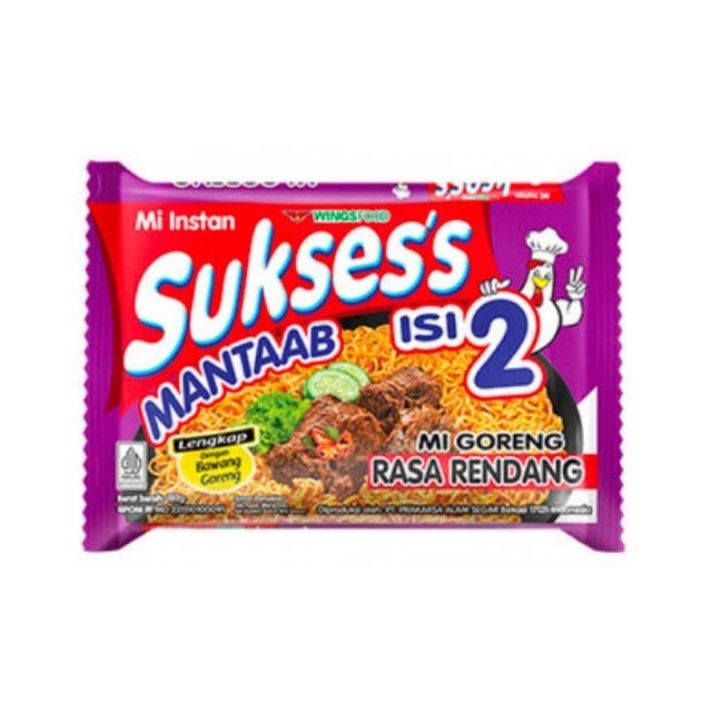 

Sukses isi 2 Mie Goreng Rasa Rendang 132 gram