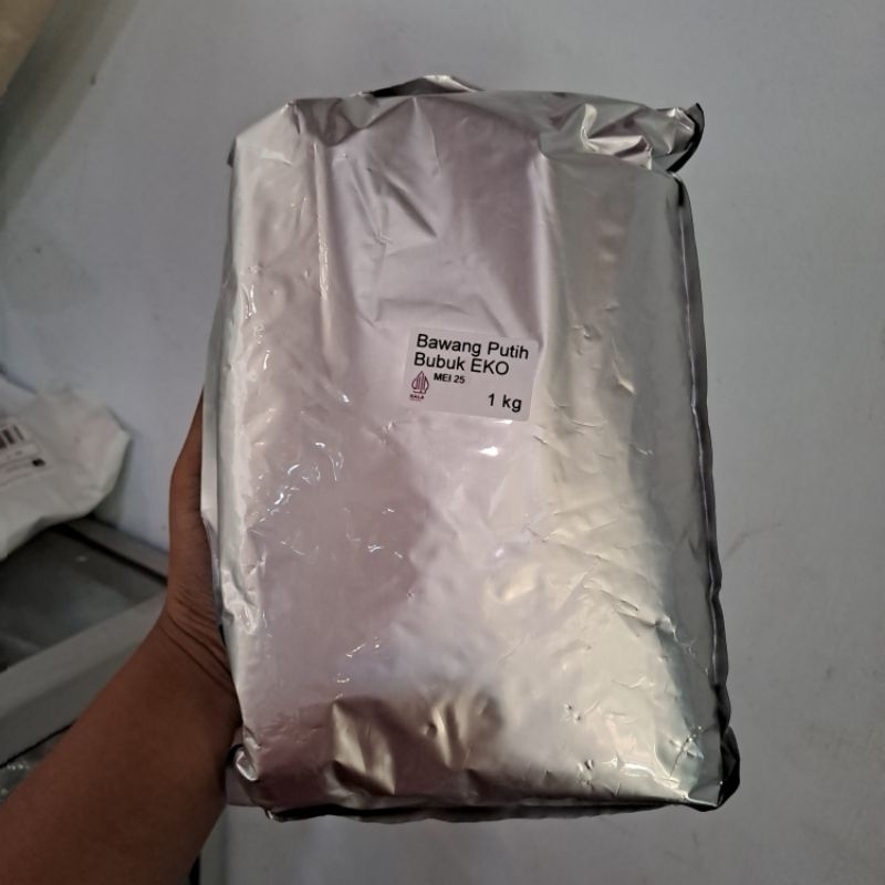 

Bawang putih bubuk 1kg | Bawang putih bubuk kemasan 1kg | Baput bubuk