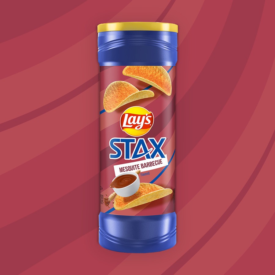 

LAY'S® STAX® Mesquite BBQ Flavored Potato Crisps
