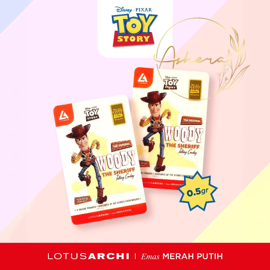 AsheraGold Lotus Archi Toy Story Disney Edition LA LM