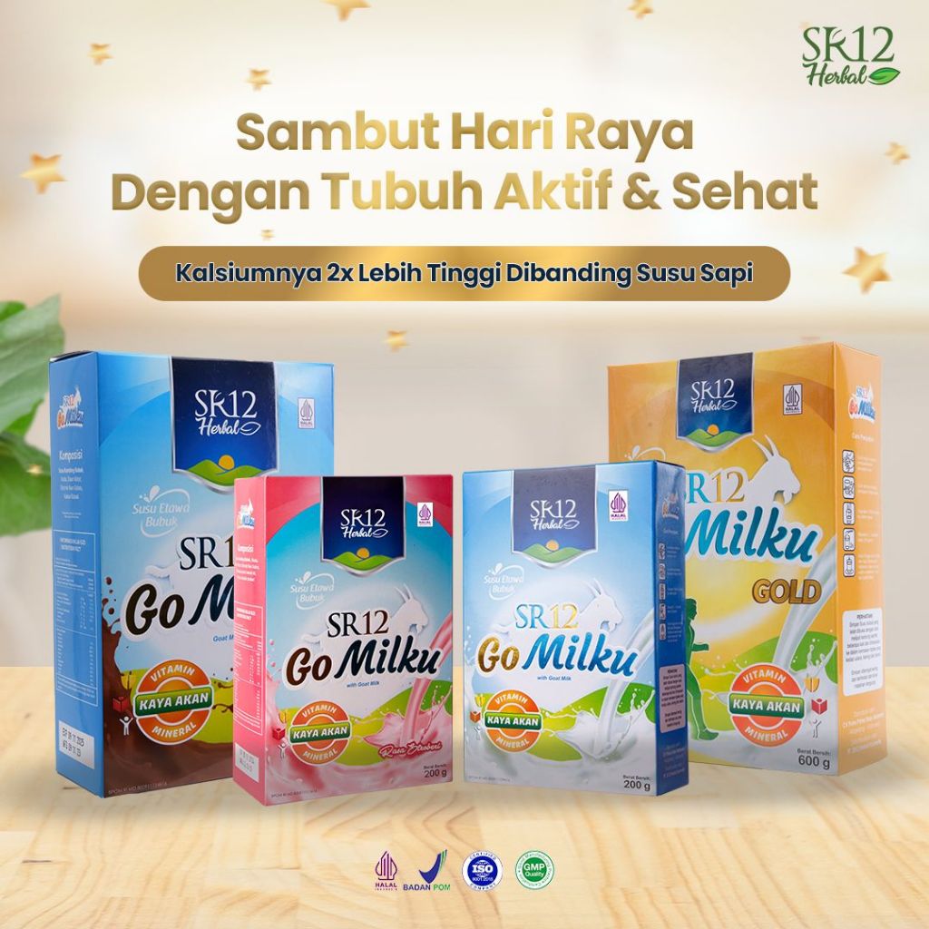 

SUSU GO MILKU SR12 ETAWA RASA COKELAT / SUSU GOMILKU / SUSU ETAWA KUALITAS PREMIUM / GOAT MILK BUBUK