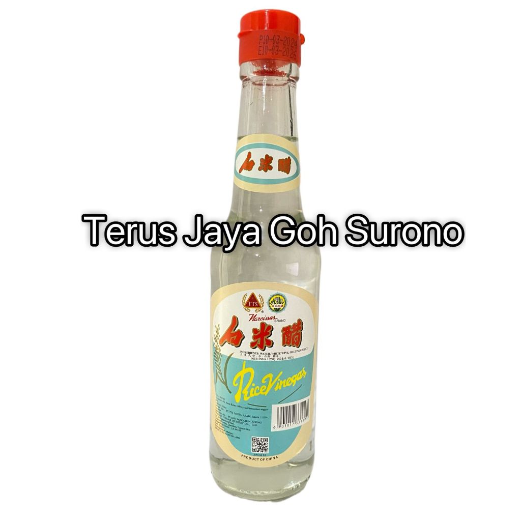

Narcissus TTS Rice Vinegar Cuka Putih Cuka Beras 250Ml