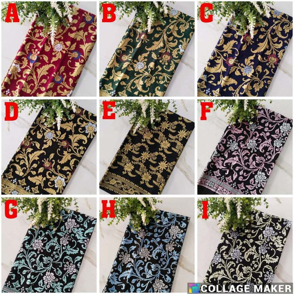 KAIN BATIK HALUS MOTIF PRADA BAKUNG SERIAN WARNA DAN MOTIF PRADA BALI BAHAN BATIK PRADA TERBARU