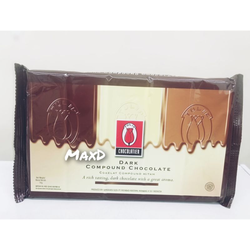 

Tulip Cokelat Batang Compound Dark 1kg