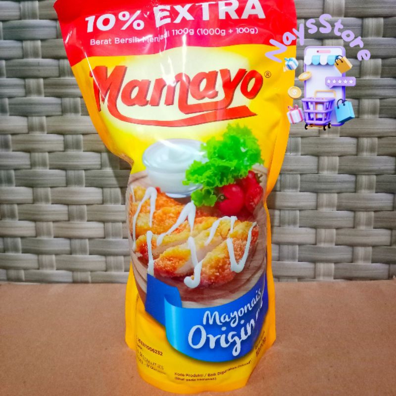 

Mayonaise mayonais mayonnaise mayones original Halal Mamayo Mayones Original - 1kg