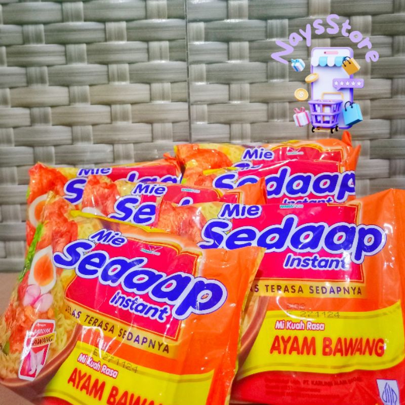 

MIE INSTANT SEDAAP AYAM BAWANG 70GR