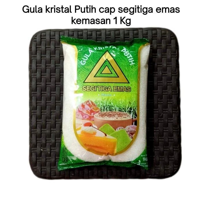 

gula putih cap segitiga emas 1 Kg
