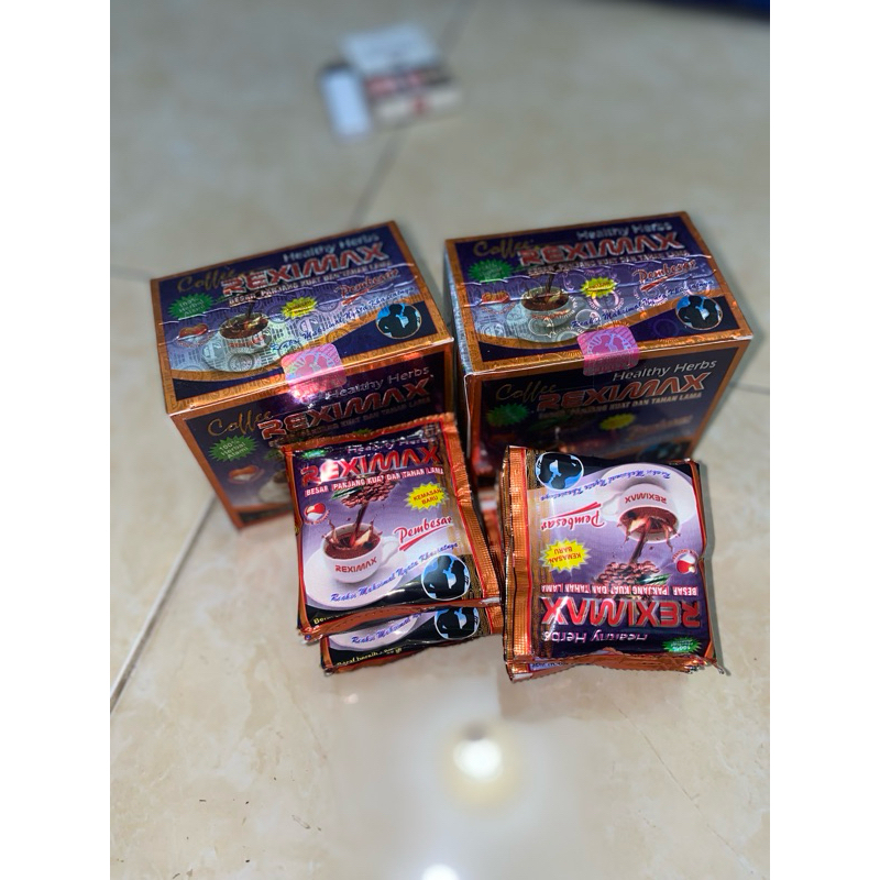

kopi rexi max original isi 10 sachet