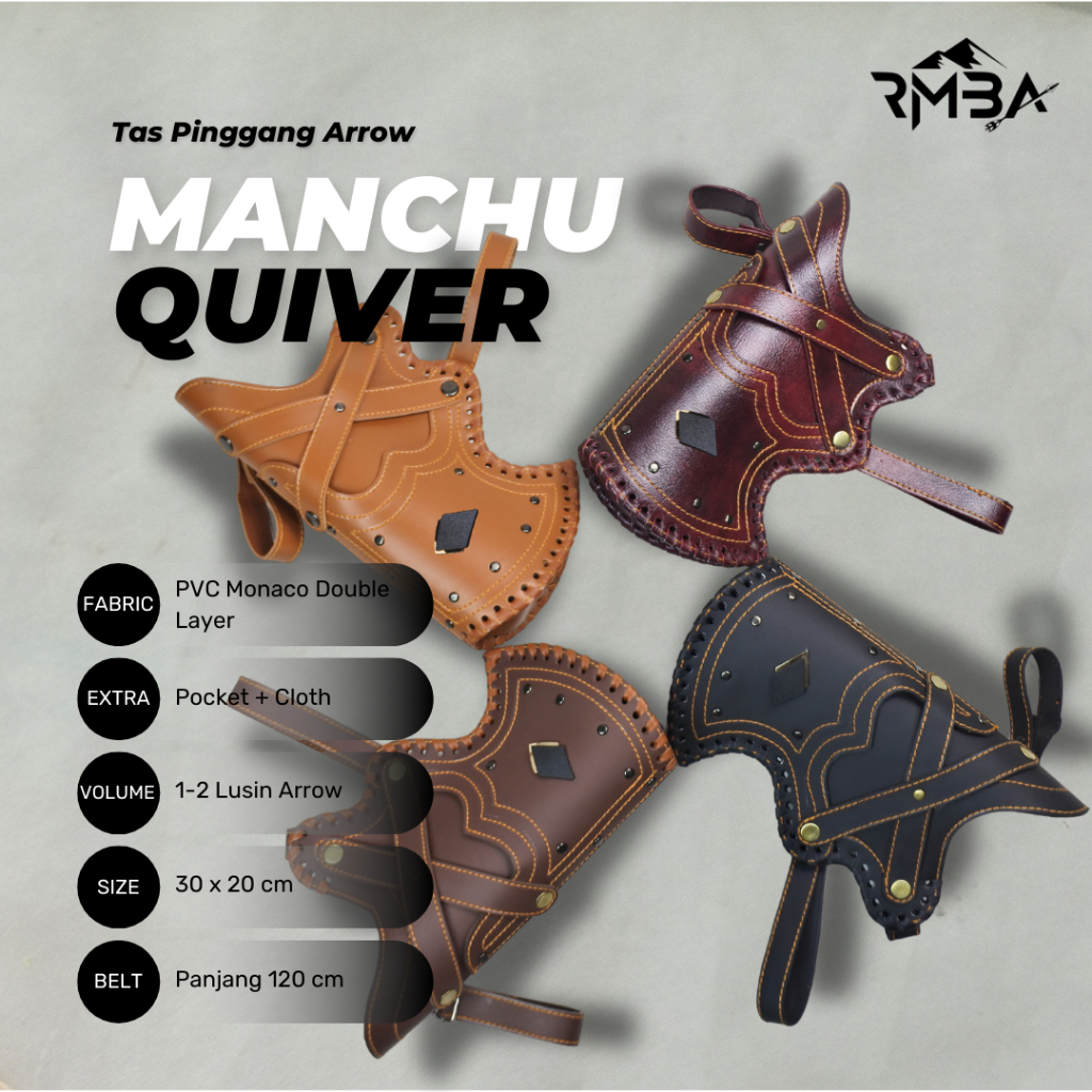 Quiver Manchu / Quiver Horsebow / Tas Arrow / Archery