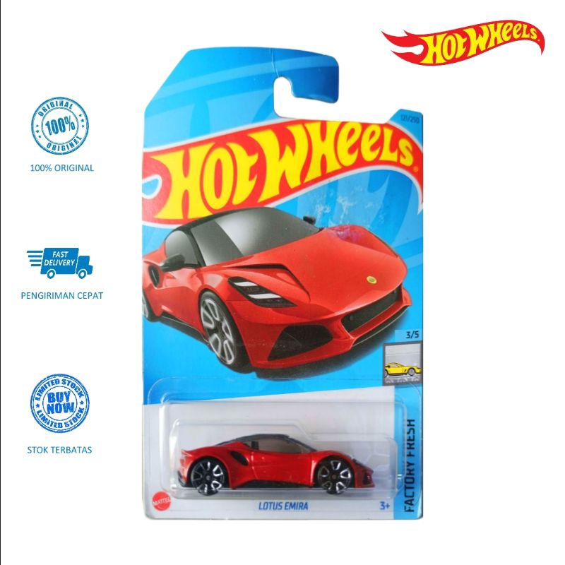 HOT WHEELS LOTUS EMIRA - Hot wheels Murah - Hot wheels Terbaru - Hot wheels Premium