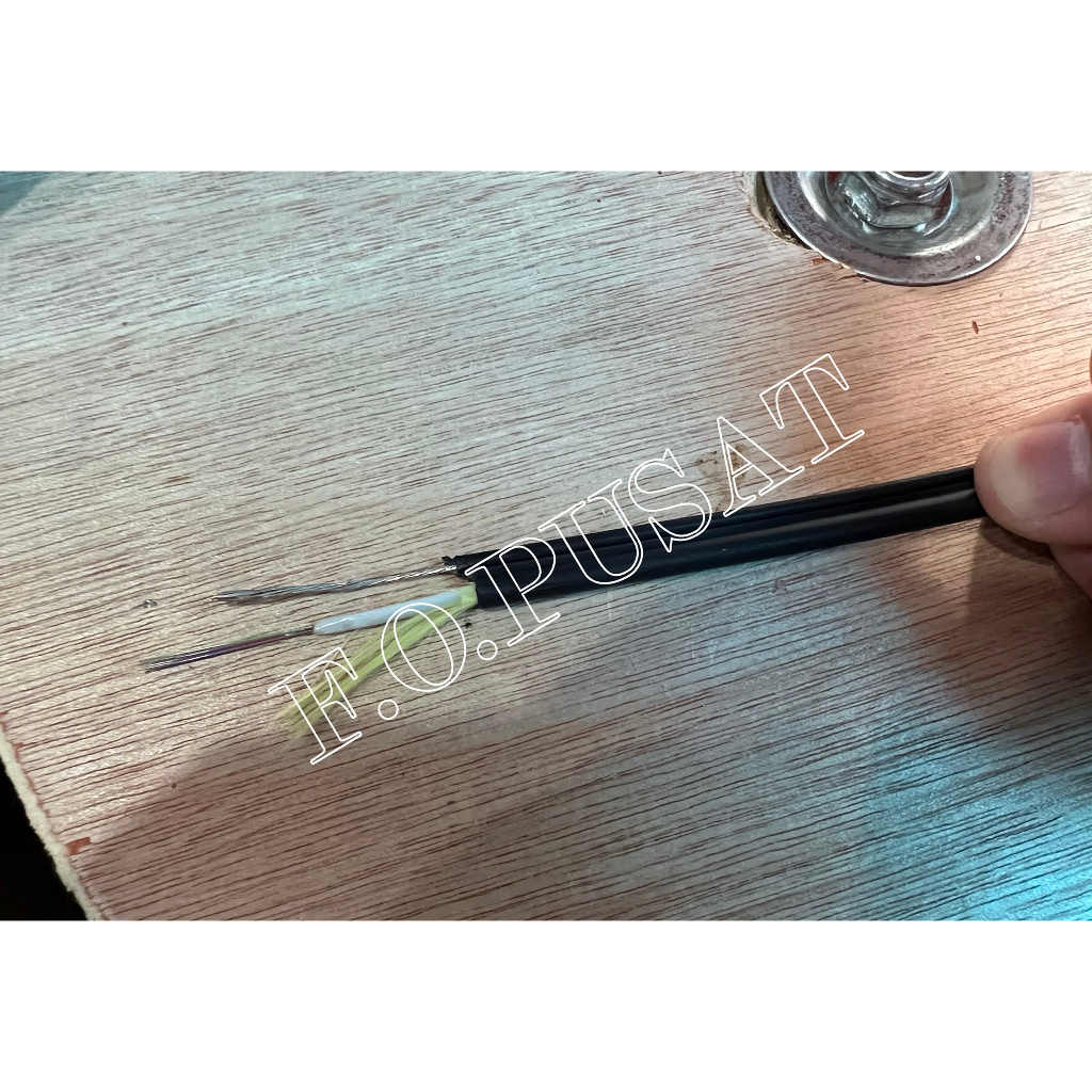 Kabel Fiber Optik 6 Core 8 Core 12 Core  Fig 8 Meteran