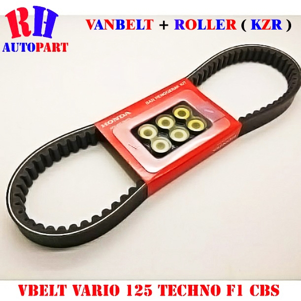 Vanbelt Assy Vario 125 Techno V Belt Vario 125 Techno Vanbelt Vario 125 Cbs Helm In V Belt Vario KZR