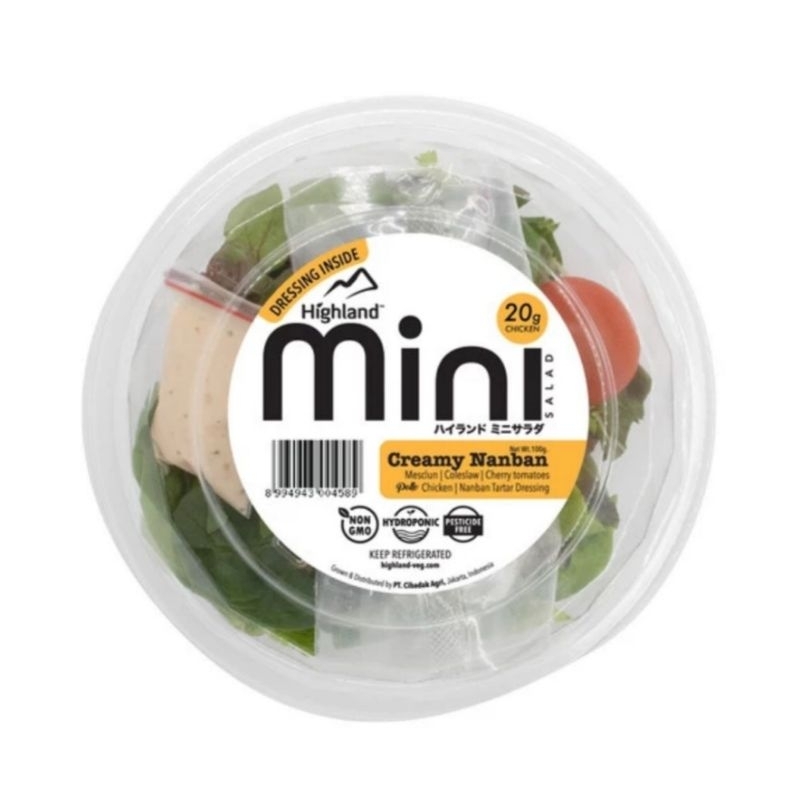 

Salad Sayud Highland Mini Creamy Namban & Chicken - 100 gram