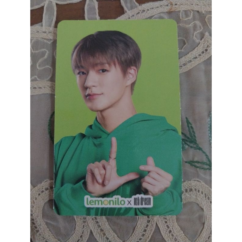 Photocard pc official jeno nct dream lemonilo