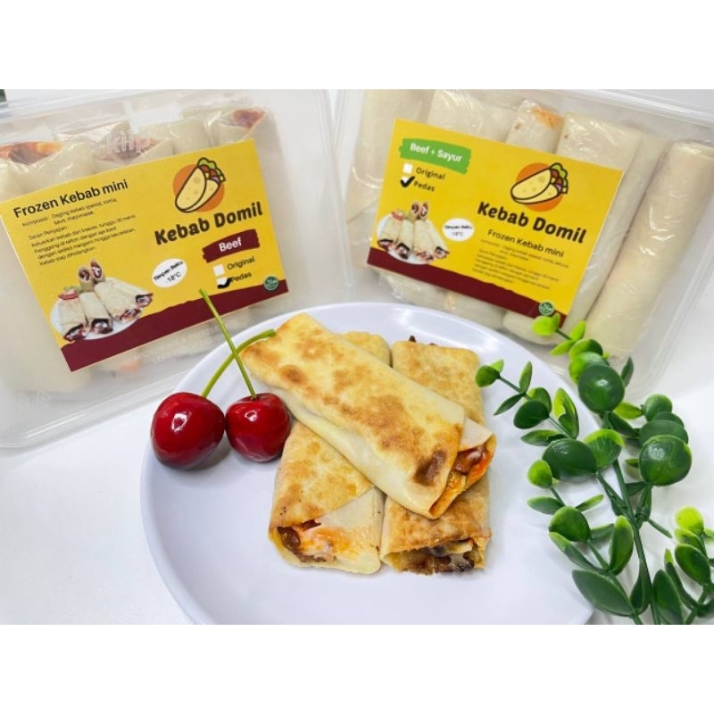 

(KUSUS JAWA TIMUR) Kebab frozen Domil isi 10 pcs