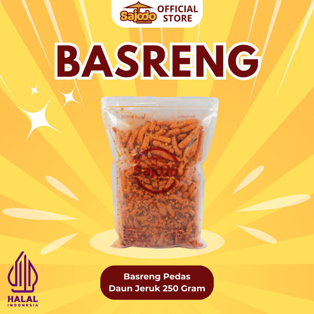 

Basreng Pedas Daun Jeruk 250 Gram Sajodo