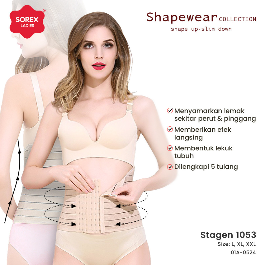 Sorex Stagen Kait Corset Pelangsing Perut 1053