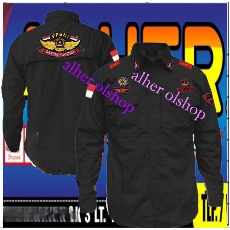 kemeja tactical satria Banten baju tactical satria Banten kemeja satria Banten baju satria Banten Se