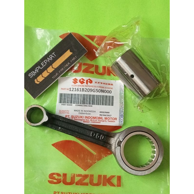 Stang Seher Suzuki Smash Kualitas Terbaik Awet Presisi stang seher smash 110 lama stang seher smash 
