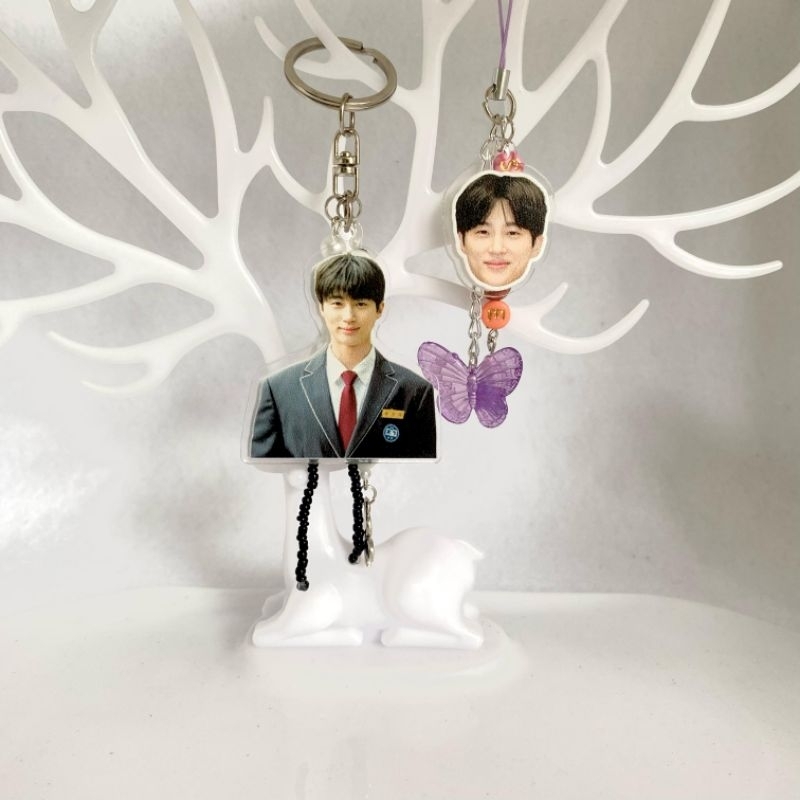 PO (ACTOR KDRAMA) Keychain Phone Strap Sun Jae Byeon Woo Seok Lovely Runner | Eun Woo | Song Kang | 