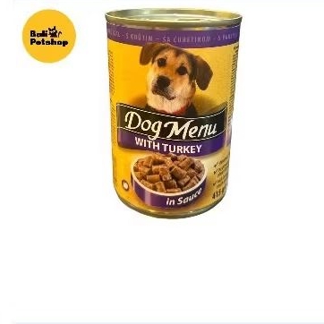 DOG MENU TURKEY - WET FOOD ANJING