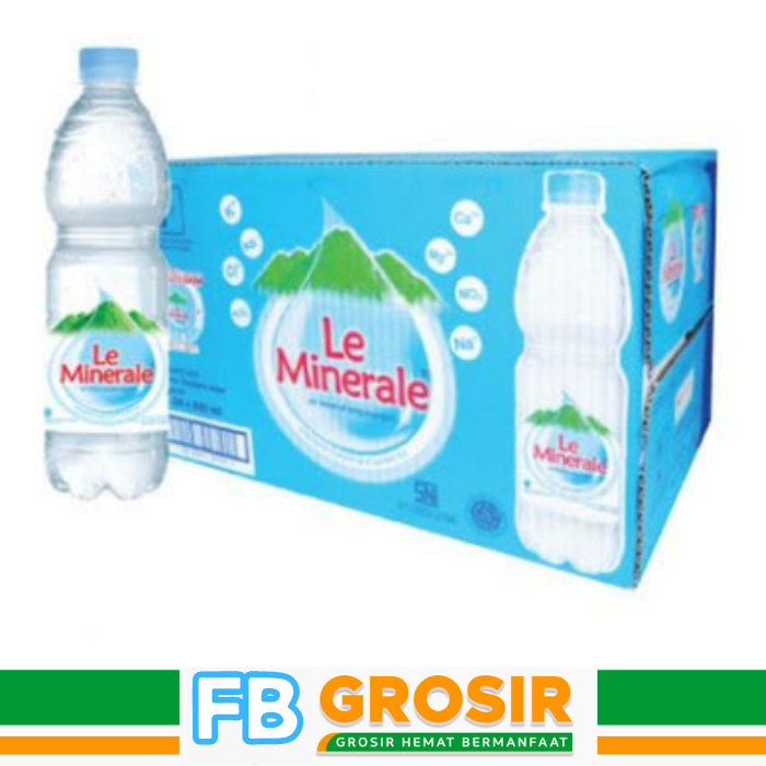 

Le Minerale Botol 600 ml 1 Dus 24pcs Promo Murah Ready Stok