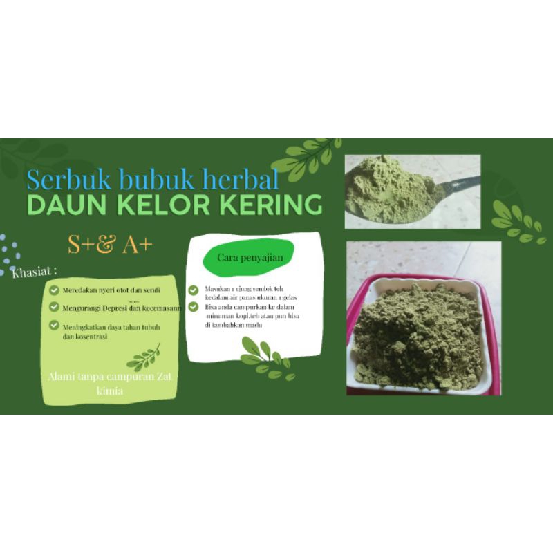 

1000 gr green herbal matcha original pontianak